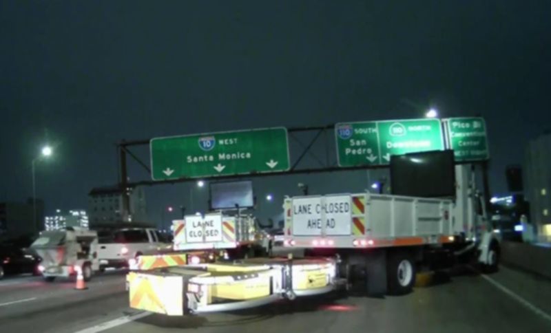 All lanes reopened after crash on 10 Freeway at the 110 Freeway stops ...